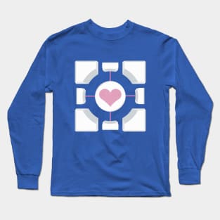 Companion Cube Long Sleeve T-Shirt